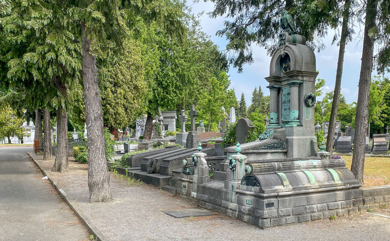 Le cimetière d'Ixelles