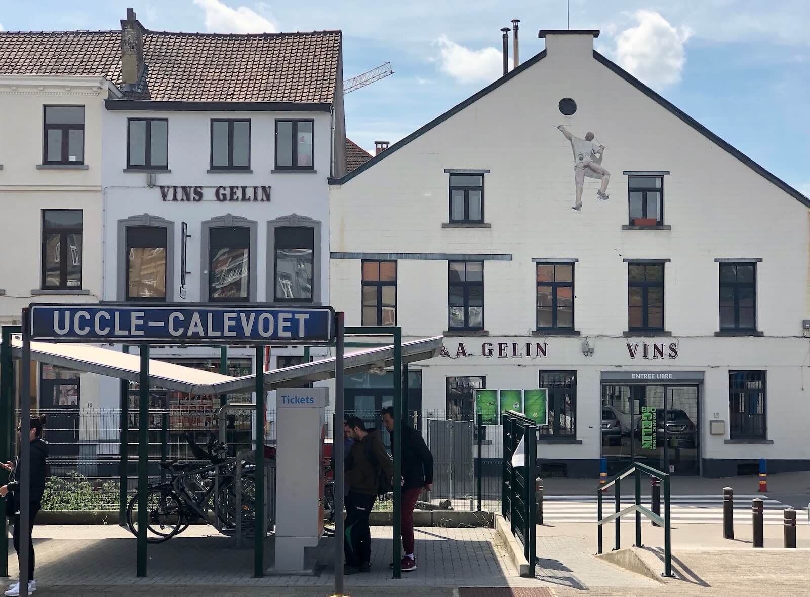 commerce vins gelins à Calevoet